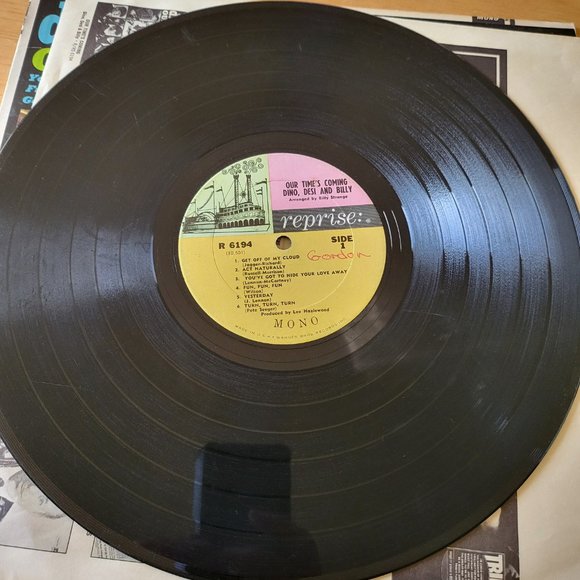 DINO, DESI & BILLY Our Time's Coming LP Vinyl 1966 Reprise Records 6194 Pop LP9 - Picture 7 of 9